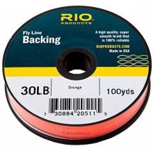 Backing RIO 30 LB. 100YD. NARANJA RIO BACKING