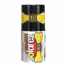 Solarez barniz BONE DRY Ultra Thin Black Formula 0.5 Fl.Oz. (14 grs) bote C/pincel aplicador_ SOLAREZ BARNICES